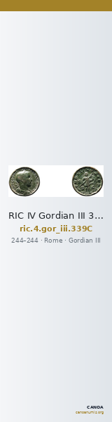 RIC IV Gordian III 339C — CANOA