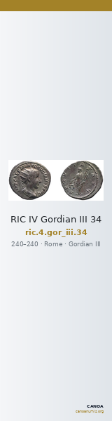 RIC IV Gordian III 34 — CANOA