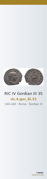 RIC IV Gordian III 35 — CANOA
