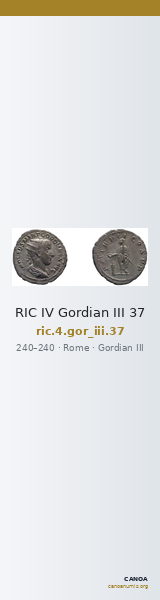 RIC IV Gordian III 37 — CANOA