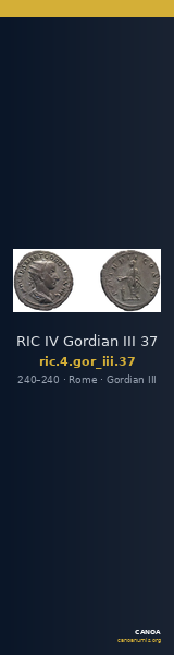 RIC IV Gordian III 37 — CANOA