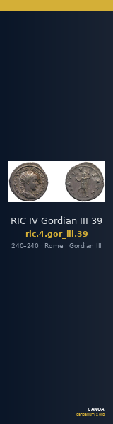 RIC IV Gordian III 39 — CANOA
