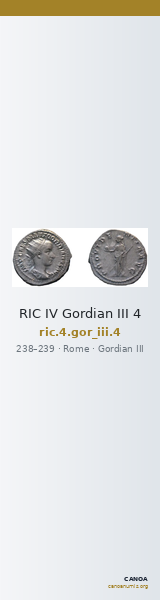 RIC IV Gordian III 4 — CANOA