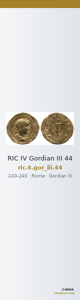 RIC IV Gordian III 44 — CANOA