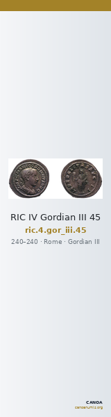 RIC IV Gordian III 45 — CANOA