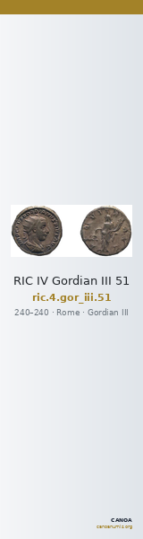 RIC IV Gordian III 51 — CANOA