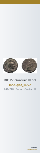 RIC IV Gordian III 52 — CANOA