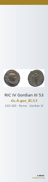RIC IV Gordian III 53 — CANOA