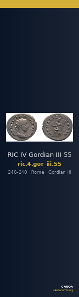 RIC IV Gordian III 55 — CANOA