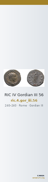 RIC IV Gordian III 56 — CANOA