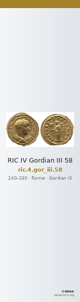 RIC IV Gordian III 58 — CANOA