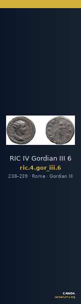 RIC IV Gordian III 6 — CANOA
