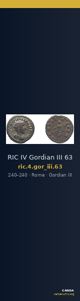 RIC IV Gordian III 63 — CANOA