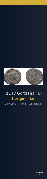RIC IV Gordian III 64 — CANOA