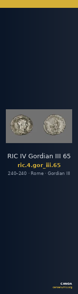 RIC IV Gordian III 65 — CANOA