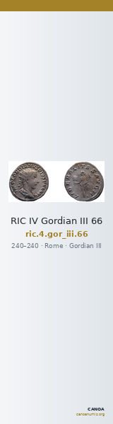 RIC IV Gordian III 66 — CANOA