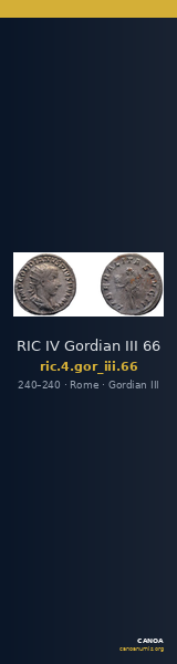 RIC IV Gordian III 66 — CANOA