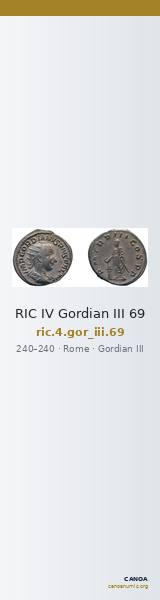 RIC IV Gordian III 69 — CANOA