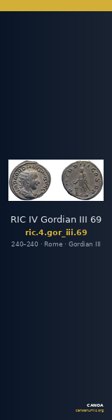 RIC IV Gordian III 69 — CANOA