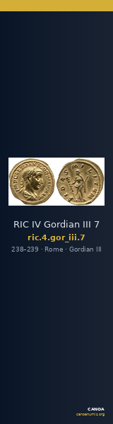 RIC IV Gordian III 7 — CANOA