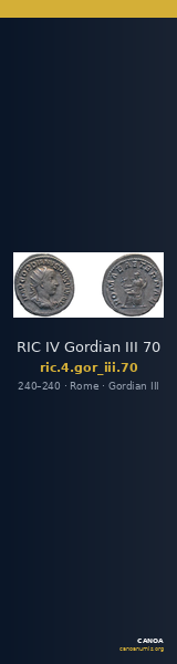 RIC IV Gordian III 70 — CANOA
