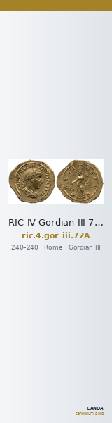 RIC IV Gordian III 72A — CANOA