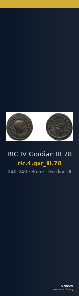 RIC IV Gordian III 78 — CANOA