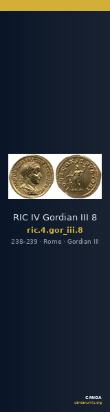 RIC IV Gordian III 8 — CANOA