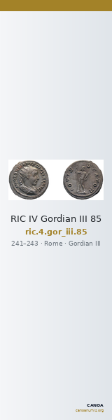 RIC IV Gordian III 85 — CANOA