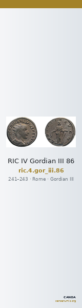 RIC IV Gordian III 86 — CANOA