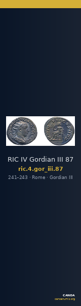 RIC IV Gordian III 87 — CANOA