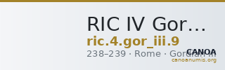 RIC IV Gordian III 9 — CANOA