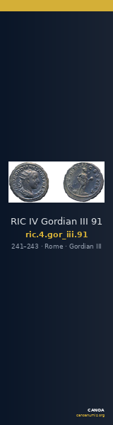 RIC IV Gordian III 91 — CANOA