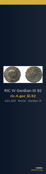 RIC IV Gordian III 92 — CANOA