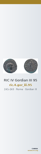 RIC IV Gordian III 95 — CANOA