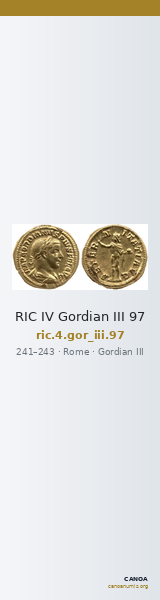 RIC IV Gordian III 97 — CANOA