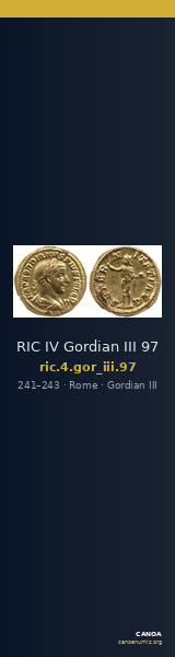 RIC IV Gordian III 97 — CANOA