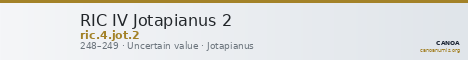 RIC IV Jotapianus 2 — CANOA