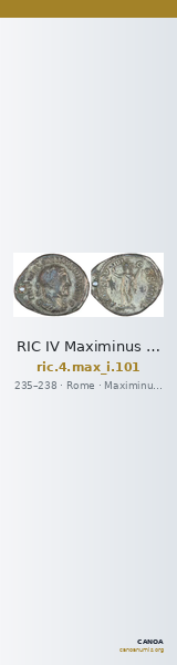 RIC IV Maximinus Thrax 101 — CANOA