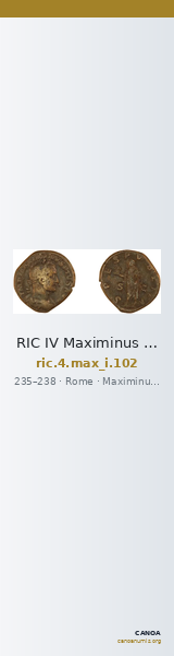 RIC IV Maximinus Thrax 102 — CANOA