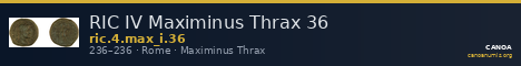 RIC IV Maximinus Thrax 36 — CANOA