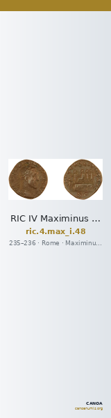 RIC IV Maximinus Thrax 48 — CANOA
