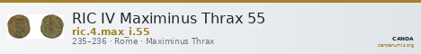 RIC IV Maximinus Thrax 55 — CANOA