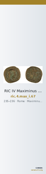 RIC IV Maximinus Thrax 67 — CANOA
