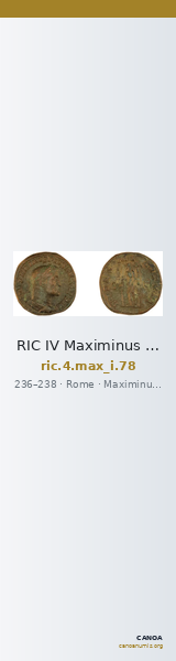 RIC IV Maximinus Thrax 78 — CANOA
