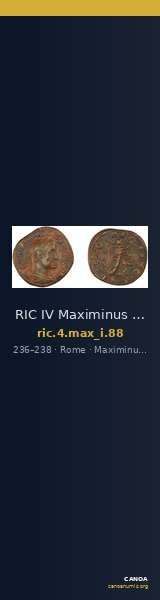 RIC IV Maximinus Thrax 88 — CANOA