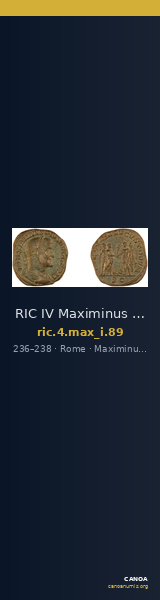 RIC IV Maximinus Thrax 89 — CANOA
