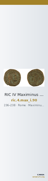 RIC IV Maximinus Thrax 90 — CANOA