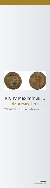 RIC IV Maximinus Thrax 93 — CANOA