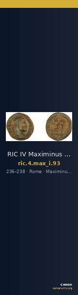 RIC IV Maximinus Thrax 93 — CANOA
